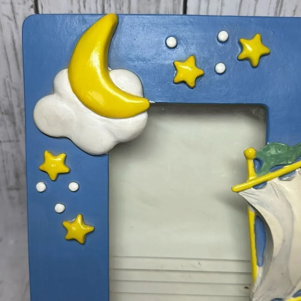 3D Teddy Bear Wooden‎ Photo Picture Frame Nursery Decor Multiple Photo Holder